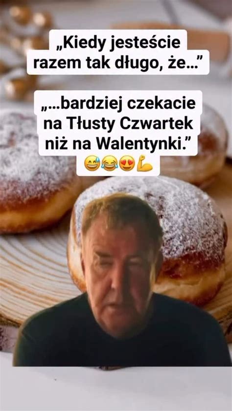 Ilustracja przedstawiająca scenę z tłustego czwartku, z ludźmi jedzącymi pączki i faworki.
