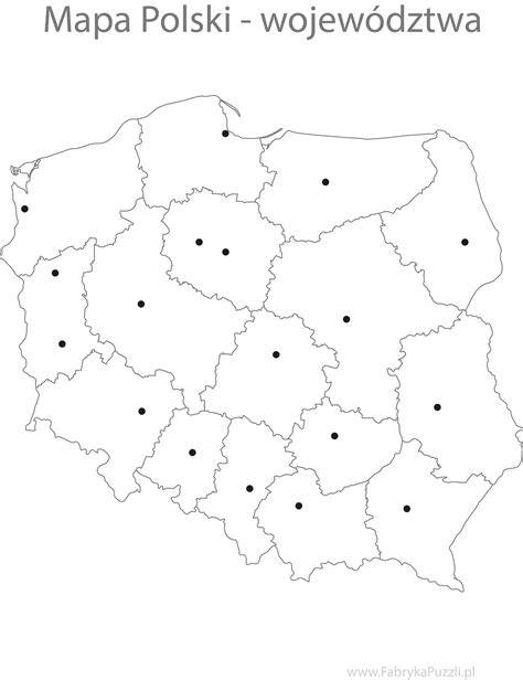 Mapa Polski z zaznaczonymi etapami przełączania MUX-3