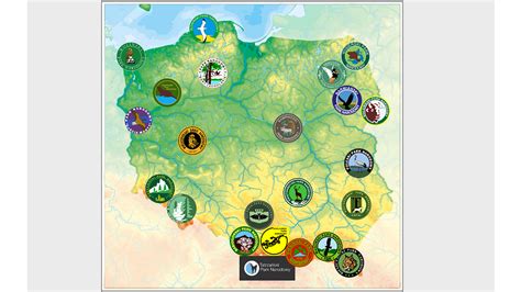 Interaktywna mapa Walendowa z zaznaczonymi obiektami noclegowymi.