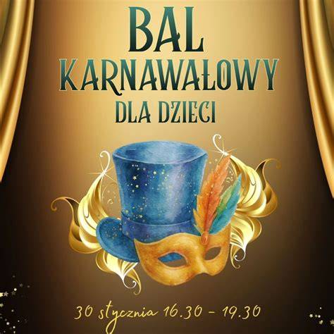 Dzieci w strojach karnawałowych bawiące się pod okiem animatora
