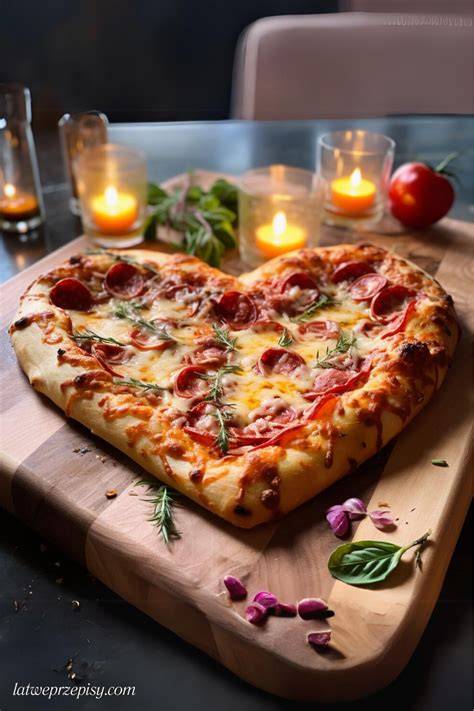 Pizza udekorowana w kształcie ducha z oliwek i mozzarelli.