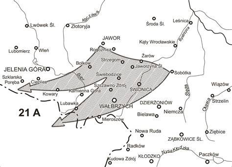 mapa operacji wiślańsko-odrzańskiej ze wskazaniem natarcia na Łódź