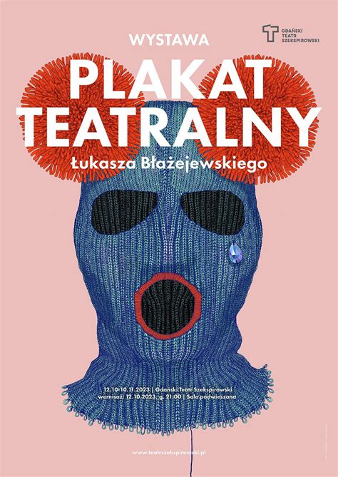 plakat teatralny przedstawiający współczesną interpretację postaci z 