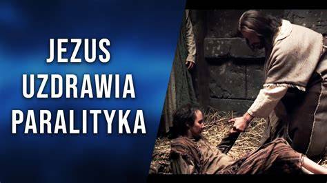 Grafika przedstawiająca Jezusa uzdrawiającego paralityka, z naciskiem na postawę przyjaciół niosących chorego.