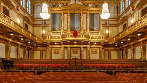 zdjęcie Złotej Sali Musikverein w Wiedniu