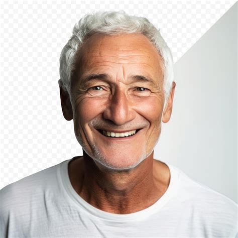 Portret Nicka Vujicica z uśmiechem na twarzy, podkreślający jego pozytywne nastawienie do życia.