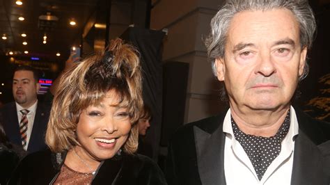 Tina Turner i Erwin Bach podczas uroczystości