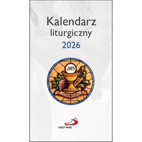 kalendarz liturgiczny z zaznaczonym okresem wielkanocnym
