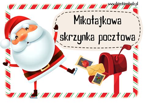 worek z listami dzieci do Świętego Mikołaja jako dekoracja przedszkola