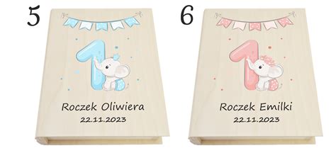 Personalizowany zestaw prezentowy na Roczek dla dziecka.