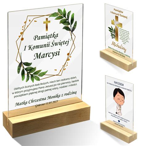 Elegancki kielich komunijny jako pamiątka Pierwszej Komunii Świętej.