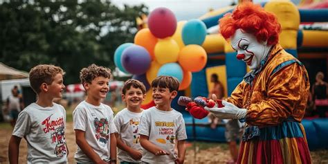 Animatorzy prowadzą zabawy dla dzieci podczas wesela