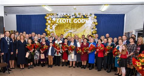 galeria zdjęć z jubileuszu Złotych Godów w Krośniewicach