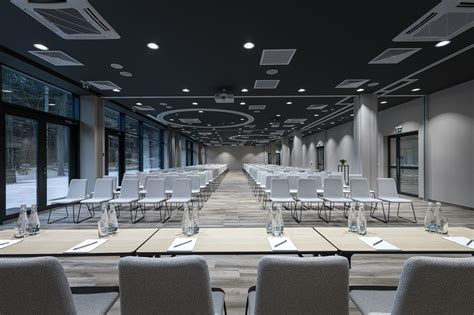 nowoczesna sala konferencyjna w Hotelu Niezły Młyn