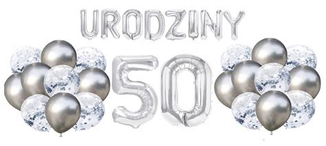 Zestaw balonów z cyfrą 