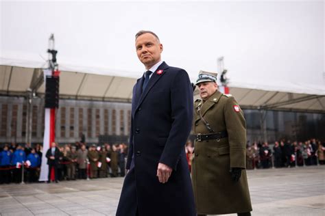 Prezydent Andrzej Duda podczas obchodów Narodowego Święta Niepodległości