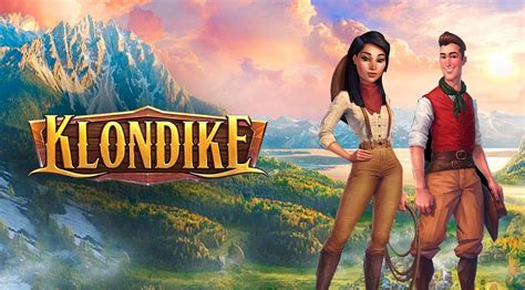 Zrzut ekranu z gry Klondike Adventures pokazujący interakcję z postaciami i zasobami