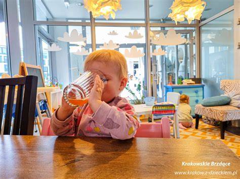 Zdjęcie przyjaznej dzieciom restauracji z kącikiem zabaw