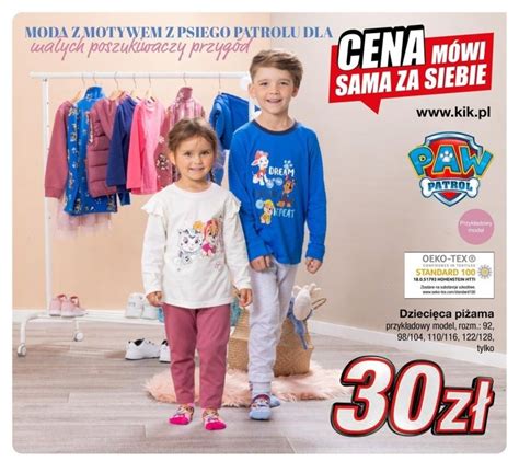 Przykładowe ubrania dziecięce z kolekcji KiK