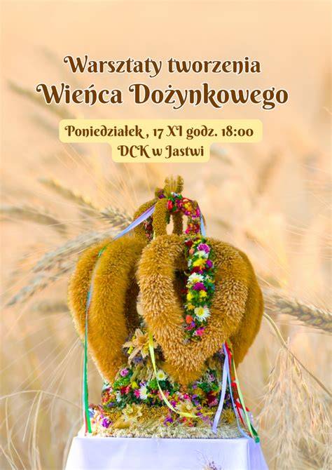 zdjęcie zwycięskiego wieńca dożynkowego