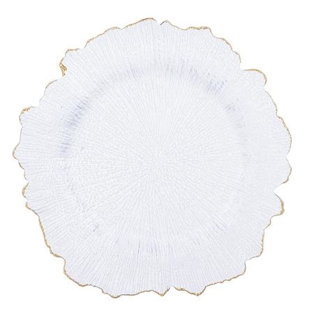 Elegancki podtalerz porcelanowy jako baza dla talerza obiadowego