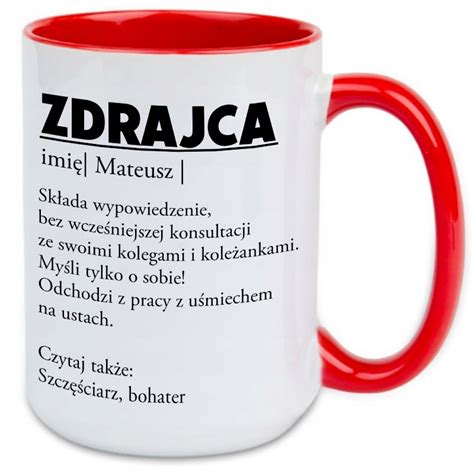Personalizowany kubek z motywem