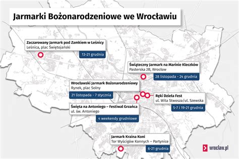 Mapa Wiednia z zaznaczonymi głównymi jarmarkami bożonarodzeniowymi