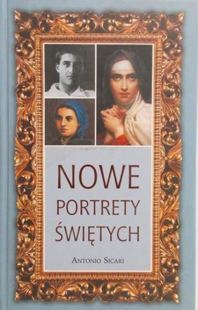 Ilustracja przedstawiająca portrety świętych wymienionych w podręczniku 