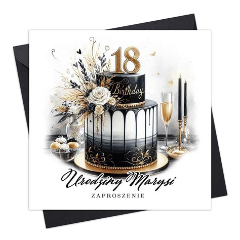 zdjęcie sali udekorowanej na 18. urodziny w stylu glamour