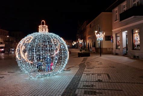 Iluminacje świąteczne na bytomskim Rynku