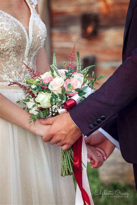 zdjęcie bukietu ślubnego zalany żywicą