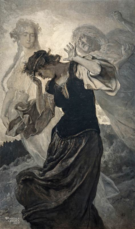 Ilustracja przedstawiająca scenę z dramatu