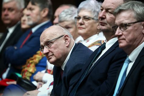 Fotografia przedstawiająca uroczystości 144. rocznicy urodzin Wincentego Witosa we Wierzchosławicach, 21 stycznia 2018 r.