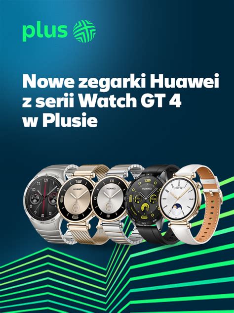 Zdjęcie przedstawiające różne modele smartfonów i smartwatchów, dostępne w ofercie Plusa