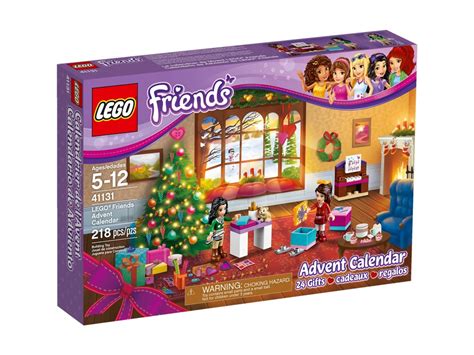 Zestaw klocków LEGO Friends Kalendarz Adwentowy 41131 z minilaleczkami i elementami do budowy