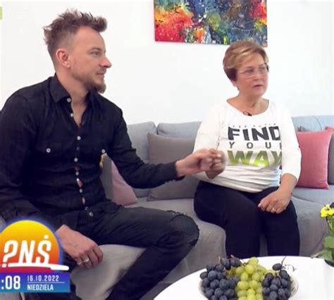 fotografia przedstawiająca Wojciecha Janika i jego mamę