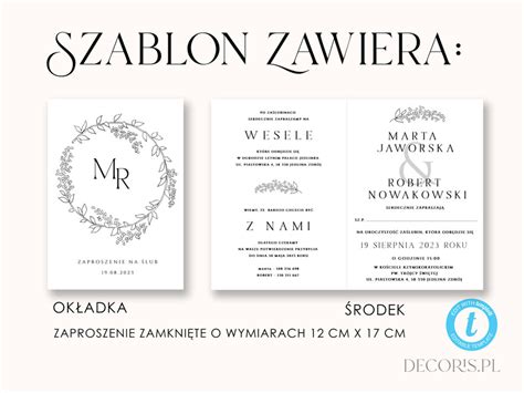 Przykładowy szablon zaproszenia z Visual Paradigm Online z eleganckim designem