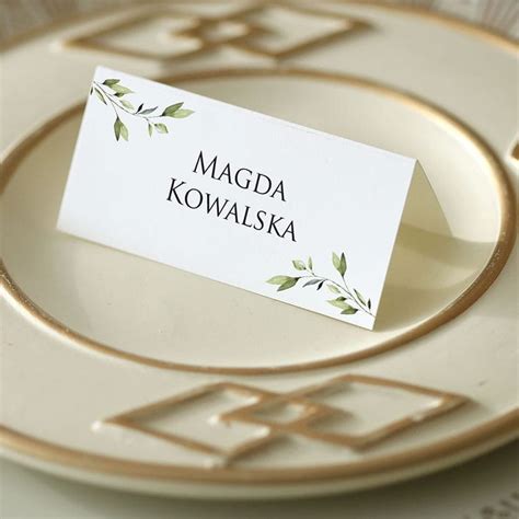 Zdjęcie winietek eko z różnymi motywami liści.