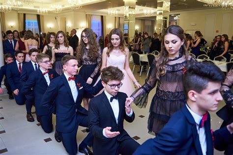 zdjęcia z balu gimnazjalnego w Gimnazjum nr 18 im. Macieja Rataja w Lublinie