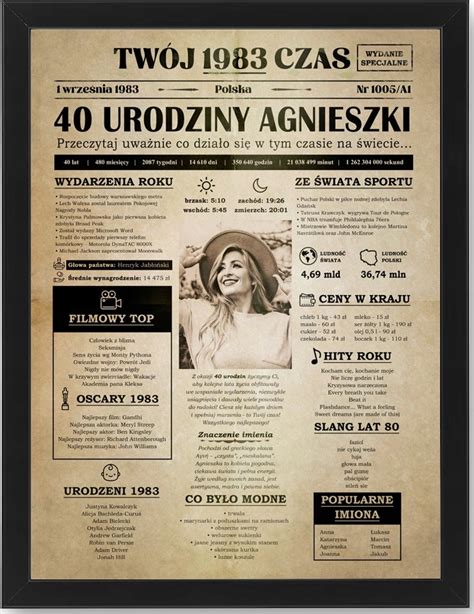 Plakat urodzinowy Hali Koszyki w stylu disco lat 70.