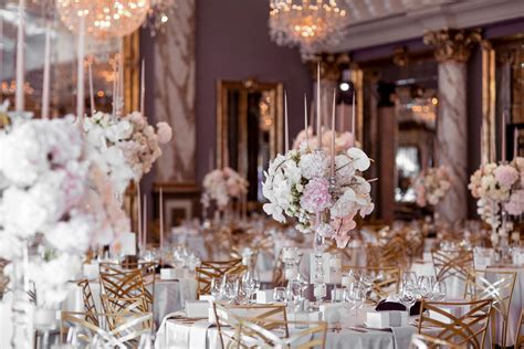 Elegancka sala weselna w stylu glamour