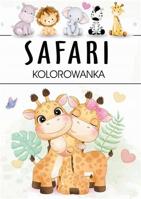Galeria zdjęć lizaków z motywami leśnych zwierzątek i safari, z widocznymi personalizowanymi naklejkami.
