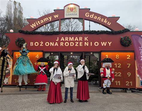Iluminacje Jarmarku Bożonarodzeniowego w Gdańsku