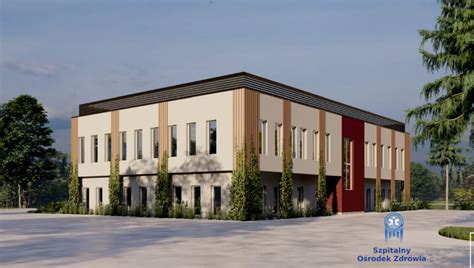 Wizualizacja nowego akademika dla studentów PWSZ Oświęcim.