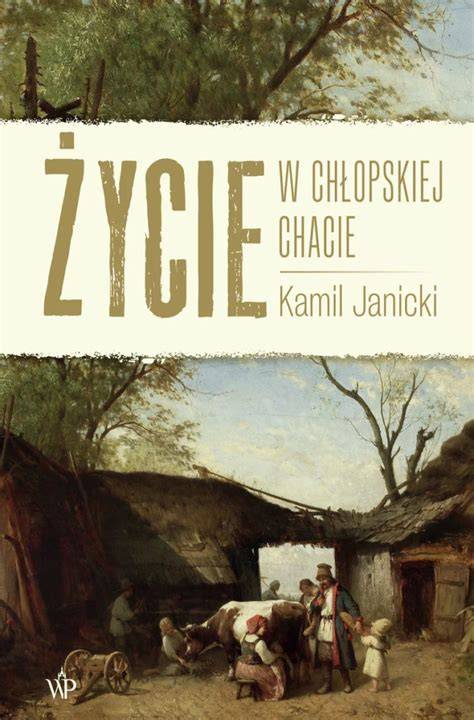 Schematyczny rysunek przedstawiający podział przestrzeni w tradycyjnej chłopskiej chacie