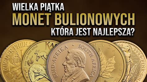 Zestawienie złotych monet bulionowych i medalików na chrzest.