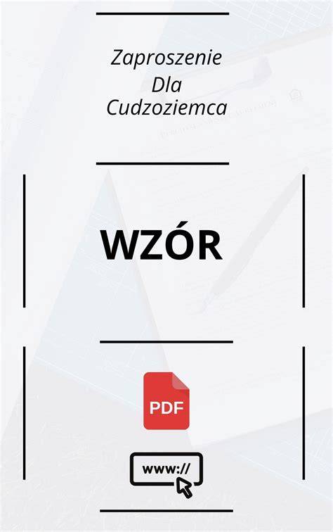 Infografika przedstawiająca wymagane dokumenty do uzyskania zaproszenia dla cudzoziemca