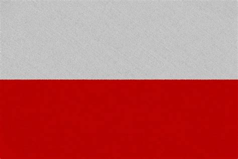 schematyczna ilustracja symboliki kolorów polskiej flagi