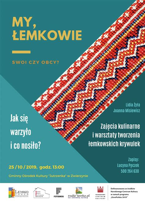 zdjęcie krywulek - koralikowych naszyjników łemkowskich