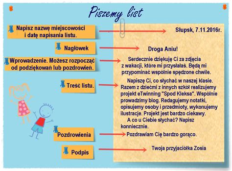 Przykład eleganckiego listu napisanego odręcznie na kartce w linie